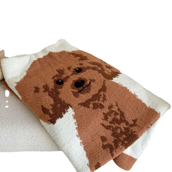 Μισό βελούρι κουβέρτα, βελούδινο ύφασμα, χειμώνας, μοντέρνο μινιμαλιστικό στυλ, βάρος 1000–1500 g