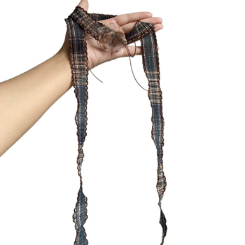 Копринен шал с дантелен цветен мотив, винтидж ретро стил, есен 2025, марка Yiting, произход Yiwu