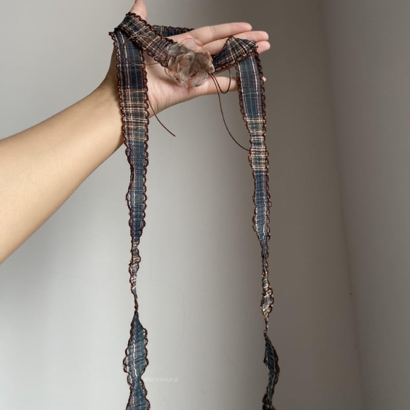 Копринен шал с дантелен цветен мотив, винтидж ретро стил, есен 2025, марка Yiting, произход Yiwu