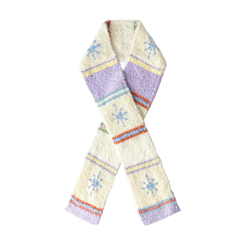 Vuneni šal, weft-knit, originalni dizajn, zima, zadržava toplinu i štiti od prašine
