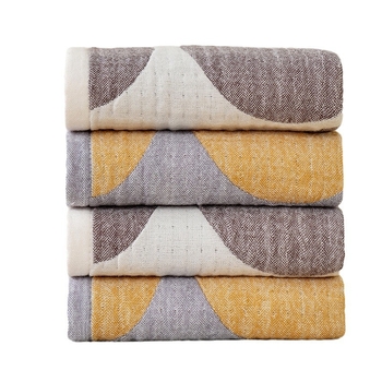 Jacquard ručnika set – otporan na izblijedjivanje, upija vodu, oblacno mekan, 100% pamuk, nježan prema koži, 32 komada (Jacquard/plosno tkivo; 80–100 g)