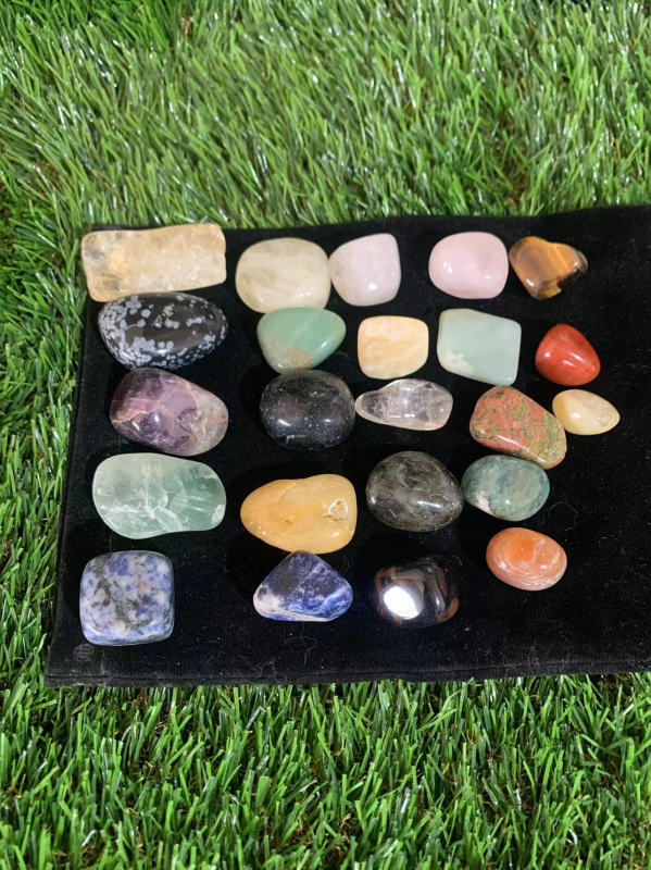 Geometriai kristály dekorációs kövek akváriumokhoz és tájakhoz • Modern minimalista stílus • Csomagolás: PP zacskó