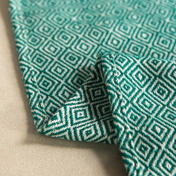 Μποέμικο ακρυλικό πλεκτό ριχτάρι καναπέ με γεωμετρικό μοτίβο, μοντέρνο μινιμαλιστικό στυλ, 300–499 g, Προσαρμόσιμο