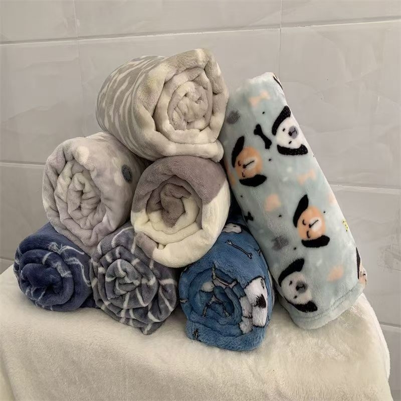 Κουβέρτα φλίς κοραλλί, βάρος 5 κιλά και άνω, σχέδια: ρίγες, μονόχρωμη, κινούμενο σχέδιο, συνθετικές ίνες