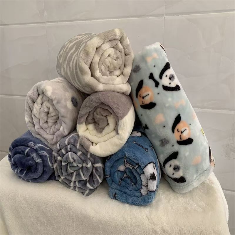 Κουβέρτα φλίς κοραλλί, βάρος 5 κιλά και άνω, σχέδια: ρίγες, μονόχρωμη, κινούμενο σχέδιο, συνθετικές ίνες