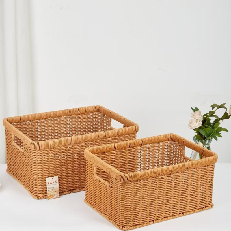 Koš za pohranu s antiknim stilom - Materijal: plastika; Marka: Fujita craftsmanship; Lansiranje: proljeće 2021; Kvaliteta: prvoklasna