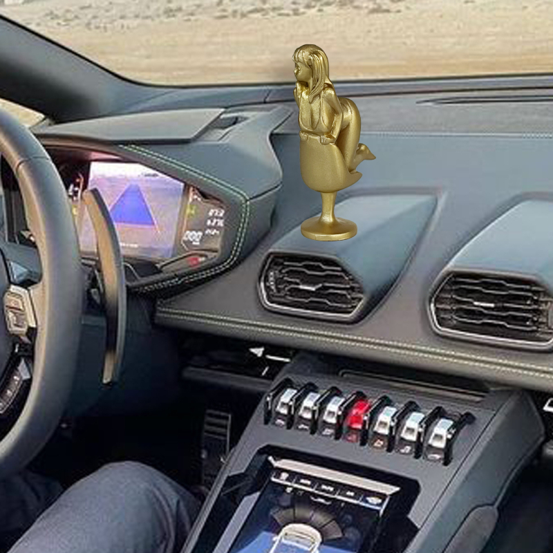 Statueta djevojke zeca od smole, stolna dekoracija, mini umjetničko djelo Yu Shang