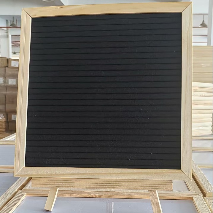 Πίνακας μηνυμάτων φιλτ, επιτραπέζιο πλαίσιο από ξύλο πεύκου, στυλ Βορειοευρωπαϊκό Μοντέρνο, κωδ. XY-6