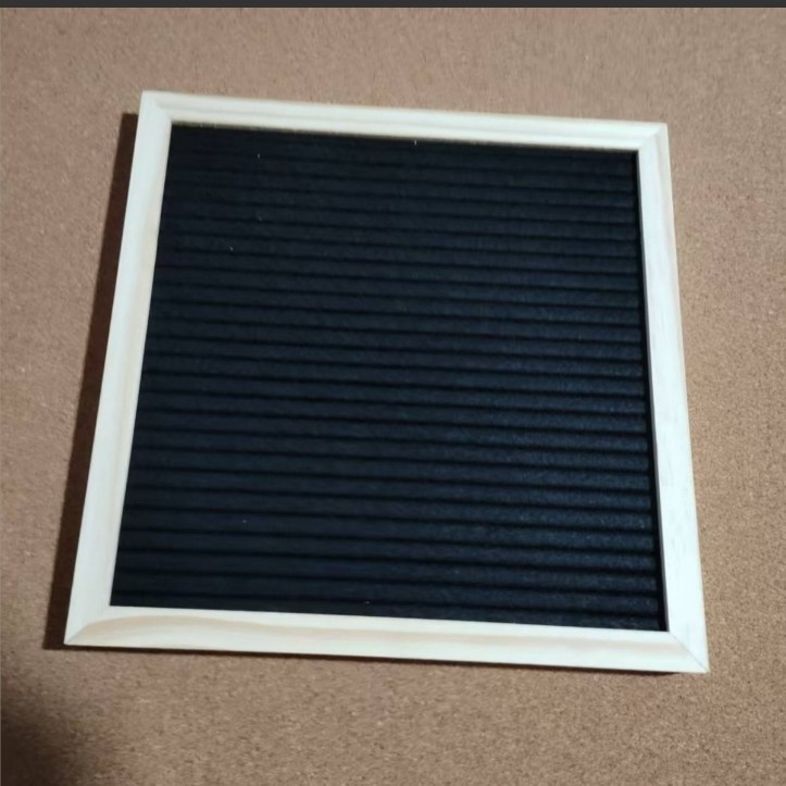 Πίνακας μηνυμάτων φιλτ, επιτραπέζιο πλαίσιο από ξύλο πεύκου, στυλ Βορειοευρωπαϊκό Μοντέρνο, κωδ. XY-6