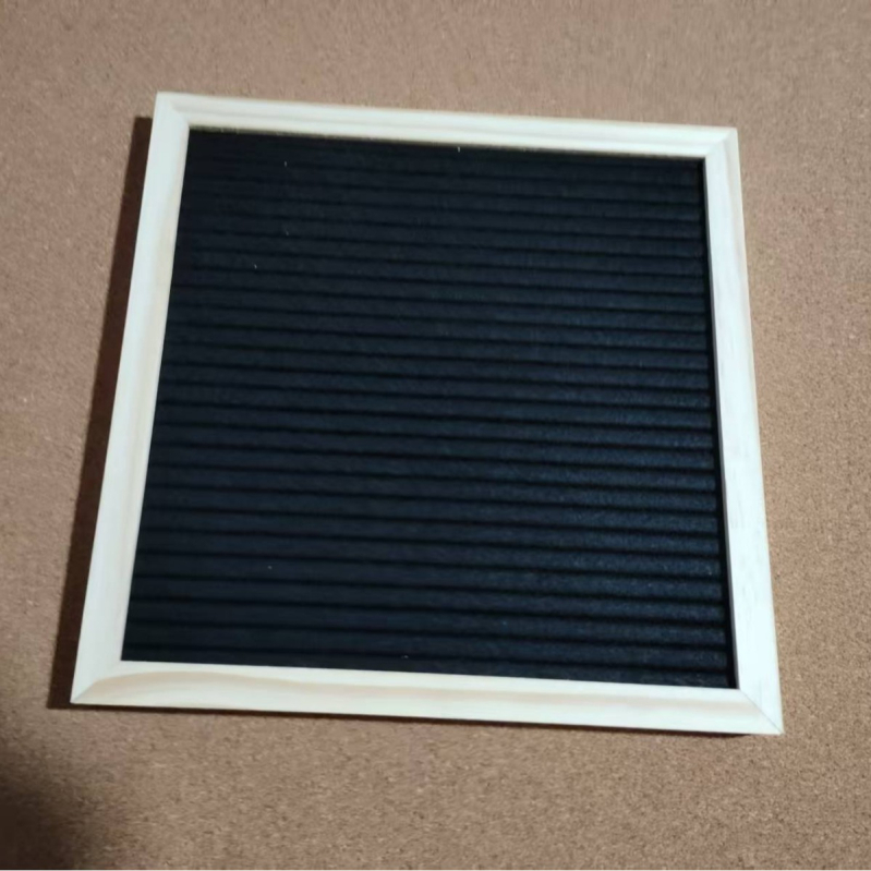 Πίνακας μηνυμάτων φιλτ, επιτραπέζιο πλαίσιο από ξύλο πεύκου, στυλ Βορειοευρωπαϊκό Μοντέρνο, κωδ. XY-6