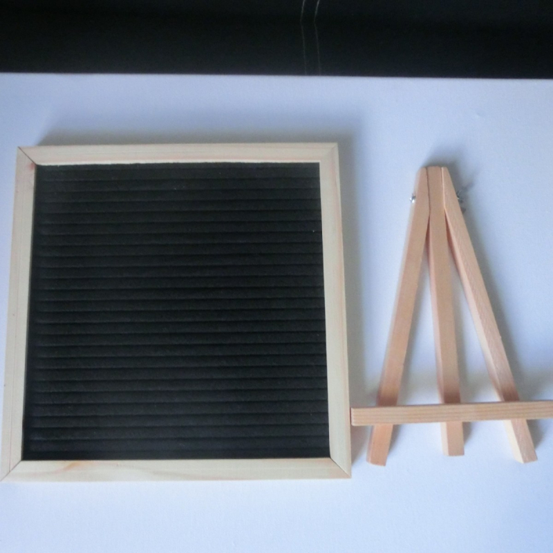 Πίνακας μηνυμάτων φιλτ, επιτραπέζιο πλαίσιο από ξύλο πεύκου, στυλ Βορειοευρωπαϊκό Μοντέρνο, κωδ. XY-6