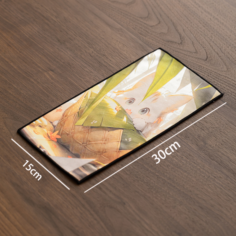 Motív mačky, dvojstranná absorpčná utierka na čaj, 60 g látka, s potlačeným logom a možnosťou prispôsobenia