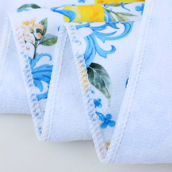 Kuhinjska krpa od mikrovlakana, 70 g, prilagodljiva s tiskanim logom