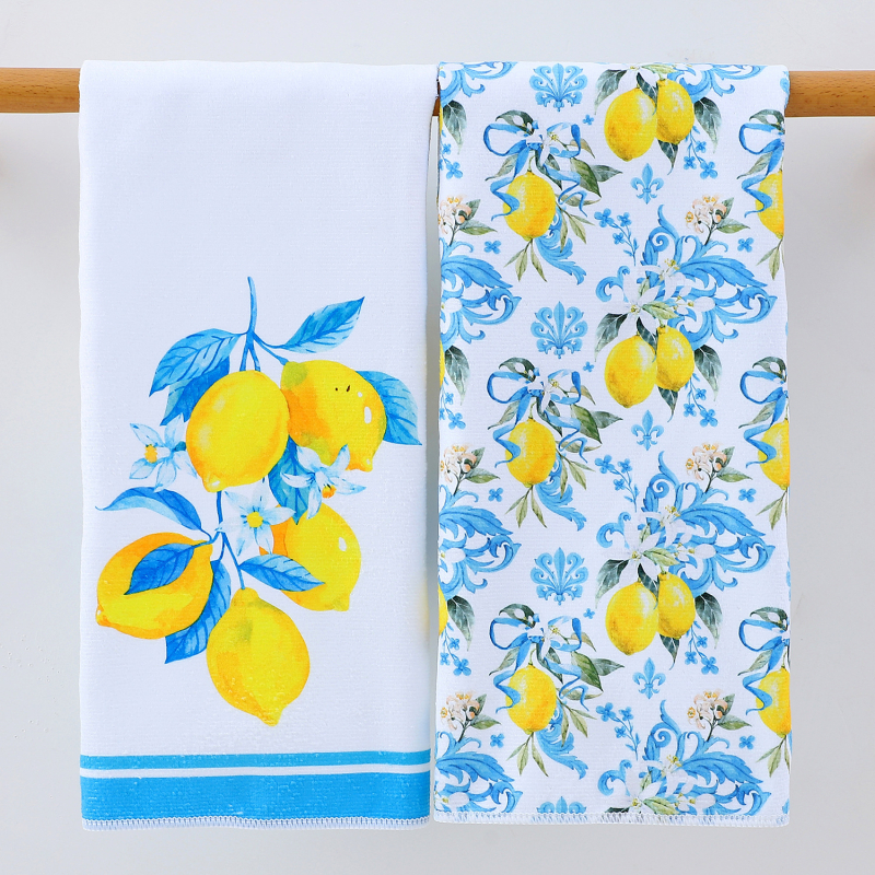 Kuhinjska krpa od mikrovlakana, 70 g, prilagodljiva s tiskanim logom