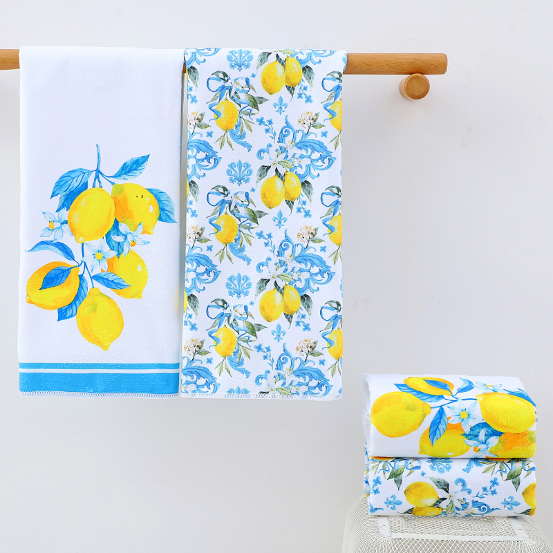 Kuhinjska krpa od mikrovlakana, 70 g, prilagodljiva s tiskanim logom