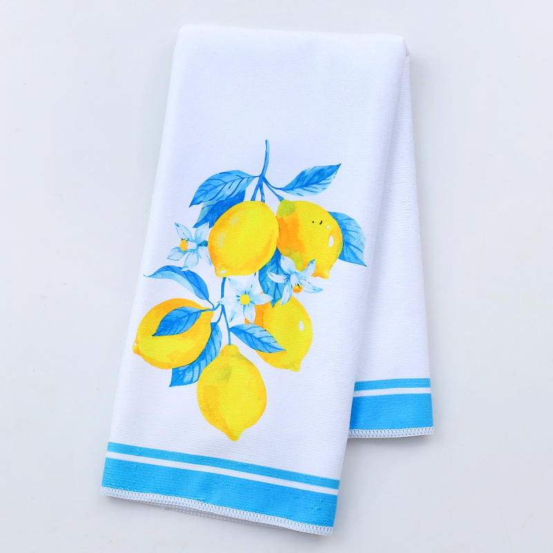 Kuhinjska krpa od mikrovlakana, 70 g, prilagodljiva s tiskanim logom