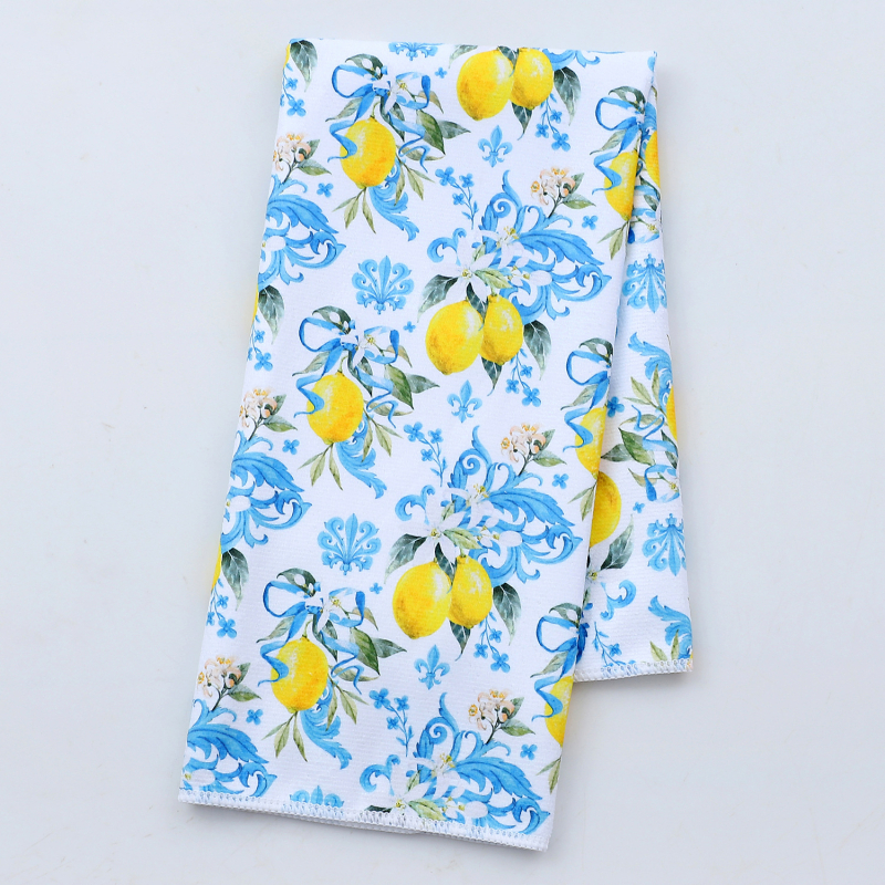 Kuhinjska krpa od mikrovlakana, 70 g, prilagodljiva s tiskanim logom