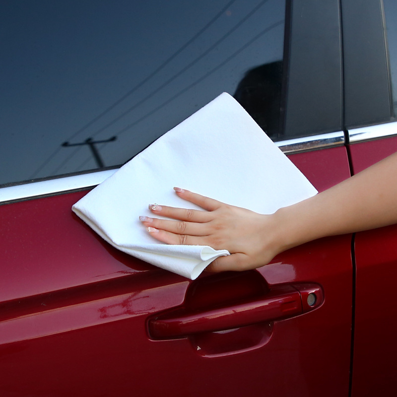 Krpa za pranje automobila - debela imitacija jelene kože, 220 g, mješano vlakno, obična tkanina