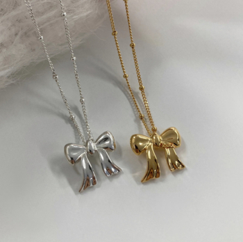 Masnis medálos nyaklánc, 925 ezüst, elektroplakolás, oldalsó lánc