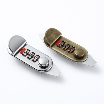 Bőröndzár, fémből készült, anti-theft funkcióval, Creativity márka, 2024 tavaszán