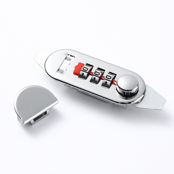 Bőröndzár, fémből készült, anti-theft funkcióval, Creativity márka, 2024 tavaszán