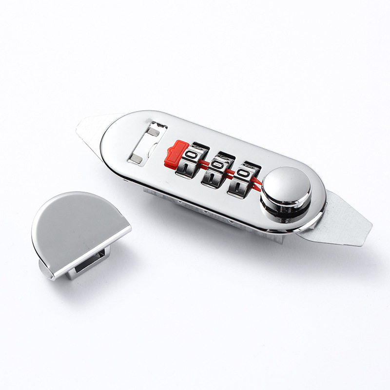 Bőröndzár, fémből készült, anti-theft funkcióval, Creativity márka, 2024 tavaszán