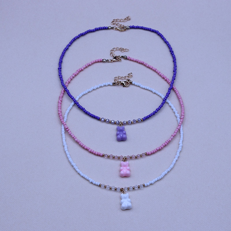 Огърлица, сърцевидна форма, сплав, корейски детски стил, дължина 21–50 см