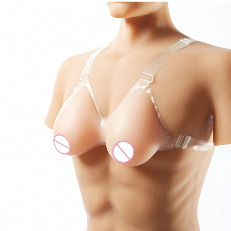 Προθήκη στήθους από σιλικόνη για unisex, σχήμα σταγόνας νερού, ενισχυμένη παχότητα, σεξουαλικό στυλ