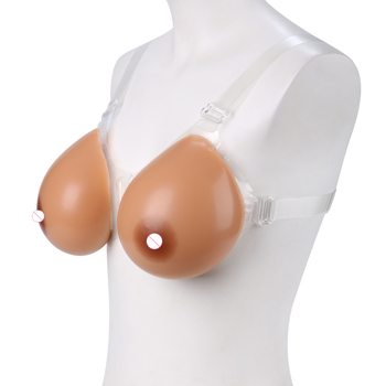 Üheosaline silikoonist rindprotees cosplay'i jaoks, veetilga kujul, paksendatud, seksikas stiil