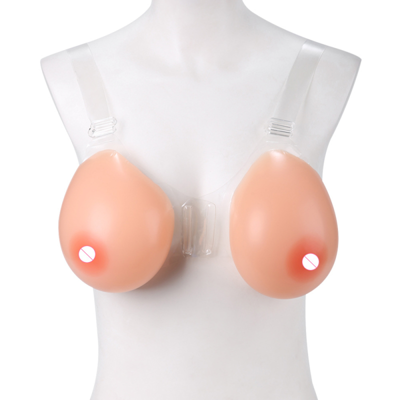 Üheosaline silikoonist rindprotees cosplay'i jaoks, veetilga kujul, paksendatud, seksikas stiil