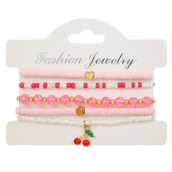 Karkötő, kézzel készített, ötvözet, szív alakú, Hercegnő sorozat