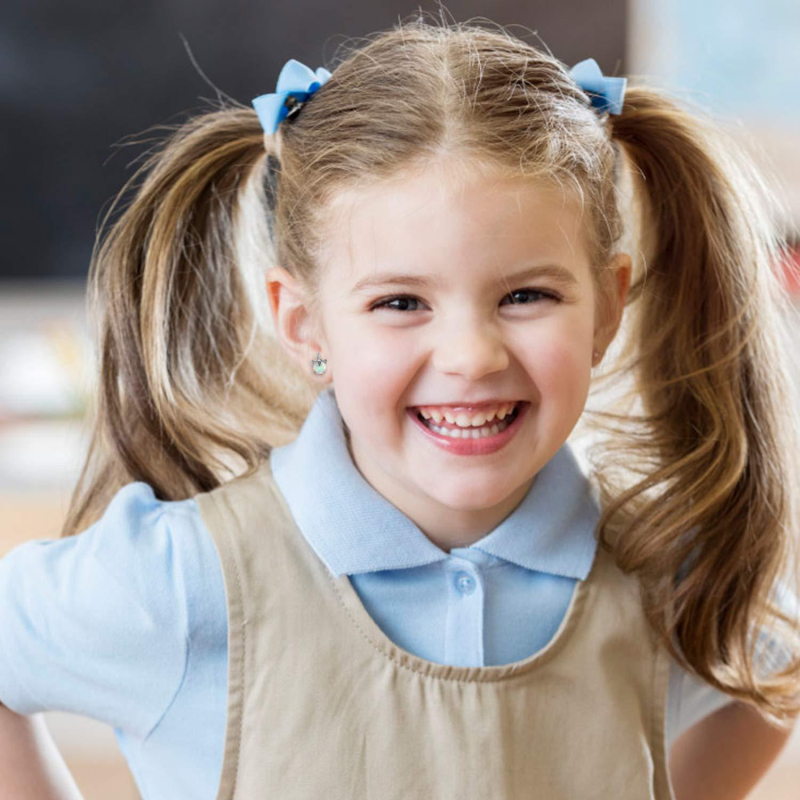 Σκουλαρίκια από Ασήμι 925 με Οπάλ και Μονόκερο, Γεωμετρικός Σχεδιασμός, Πλατίνωση, Με Πολύτιμους Λίθους