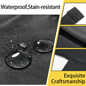 Αμάνικη ποδιά σερβιτόρου, αντιβρωμική πολυεστέρα, μοντέρνος μινιμαλιστικός σχεδιασμός, για εστιατόρια και ξενοδοχεία