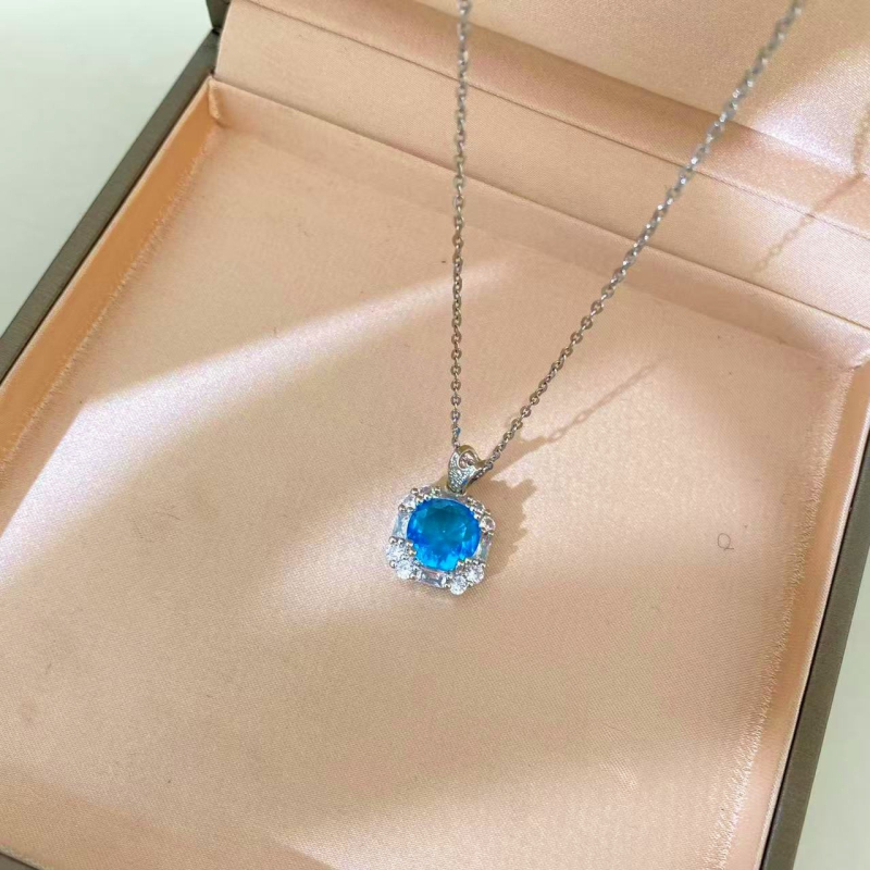 Bakrena ogrlica s elektroplatiranim premazom, unisex, originalni dizajn, 5 g