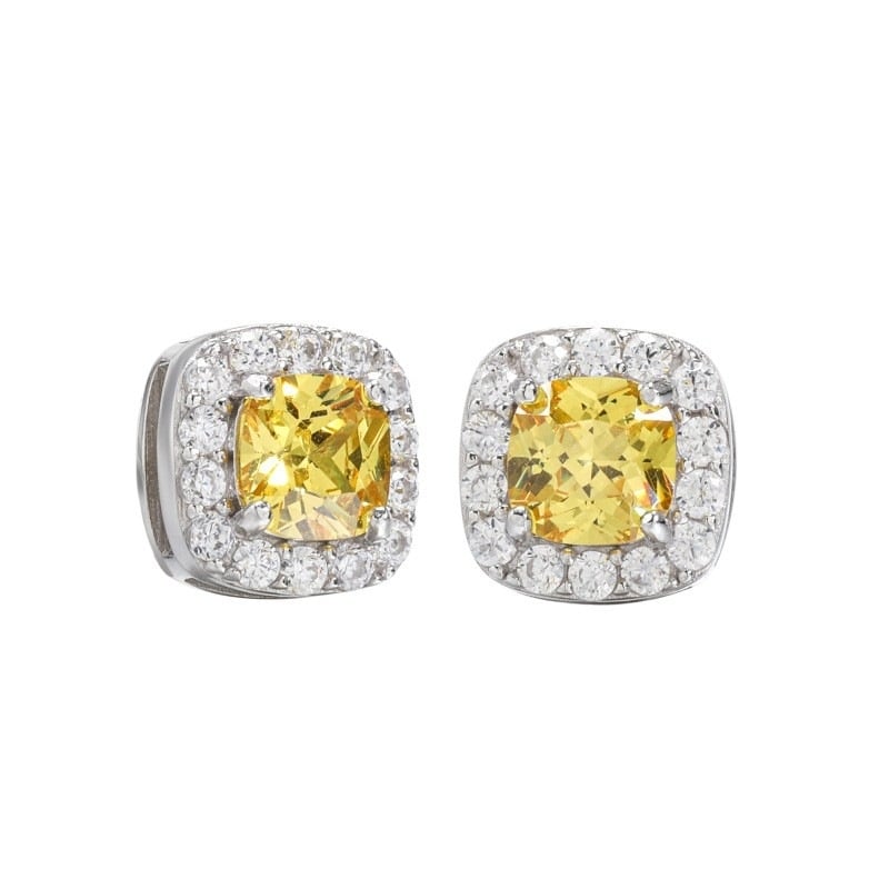 Unisex naušnice sa srebrnom premazu, dijamantima, minimalistički street stil (Materijal: srebrni premaz; Obrada: elektropliranje; Kategorija: naušnice; Publika: unisex; Stil: jednostavan)