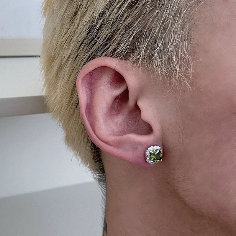 Unisex naušnice sa srebrnom premazu, dijamantima, minimalistički street stil (Materijal: srebrni premaz; Obrada: elektropliranje; Kategorija: naušnice; Publika: unisex; Stil: jednostavan)