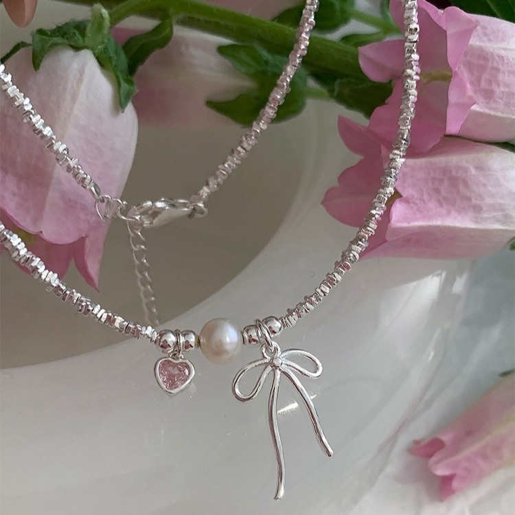 Masni-stílusú nyaklánc, kulcscsont-lánccal, réz elektroplatált felülettel, ötvözet medállal