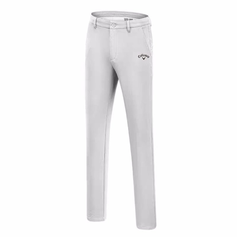 Golf bikses vīriešiem – augsta elastība, ļoti plānas, elpojošas; kokvilnas maisījuma audums; pieaugušajiem; vasara un rudens.