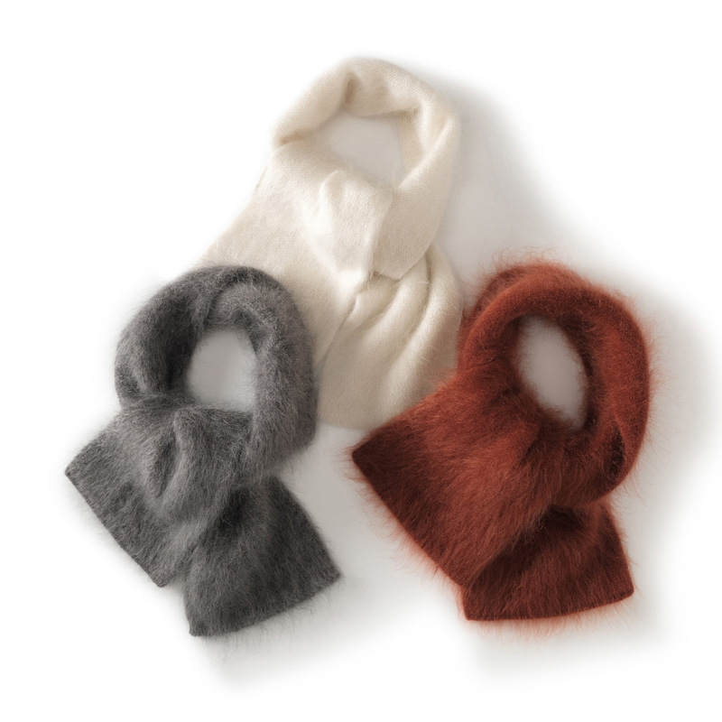 Šal Whitealley, kašmir 100%, warp knitting, održava toplinu, zima