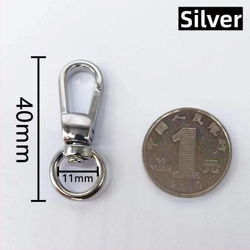 Atslēgu gredzens ar atsperes gredieniem — Materiāls: Cits; Pielietojums: Cits; Zīmols: Cits