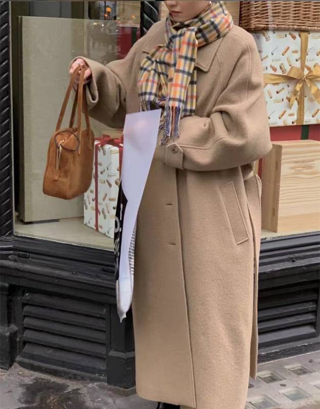 Vuneni šal s kariranim uzorkom - unisex, stil za parove, 100% vuna, zadržava toplinu, za sva godišnja doba
