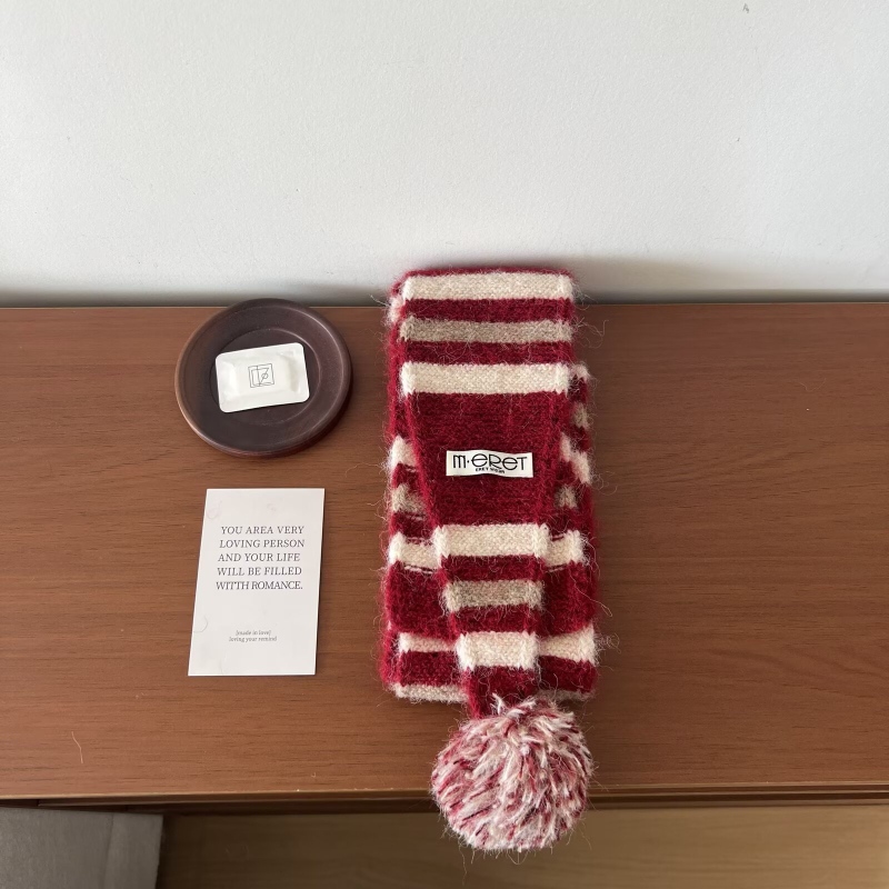 Šal warp-knit za zimu, održava toplinu, personalizirani trend stil, podrijetlo: Jinhua, izlazak jeseni 2025