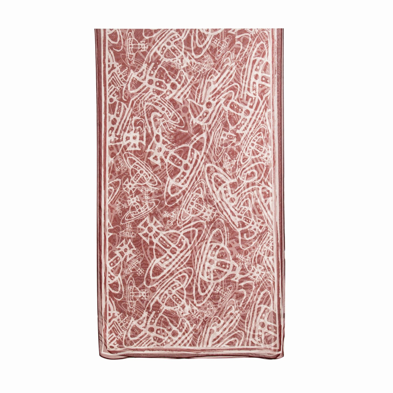 Шал от коприна Mulberry за жени, ръчно рисуван принт на звездно небе, средна дължина