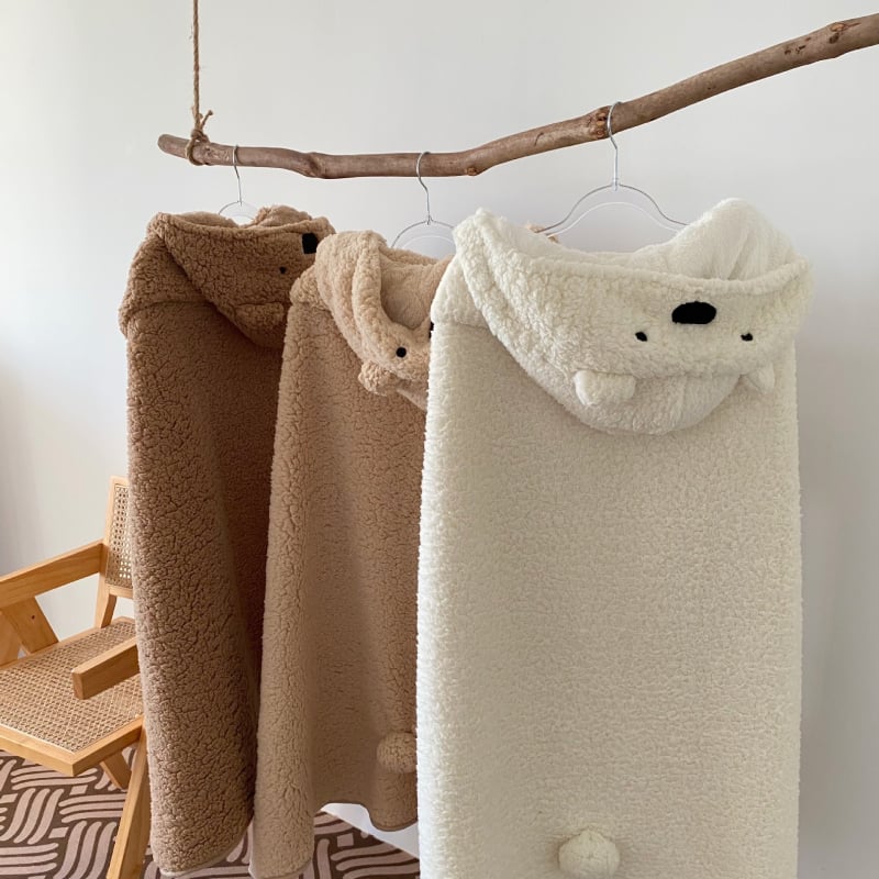 Unisex najlon kapuljačasti ogrtač-šal, produžena duljina, satenski uzorak, monohromatski dizajn, održava toplinu jeseni.