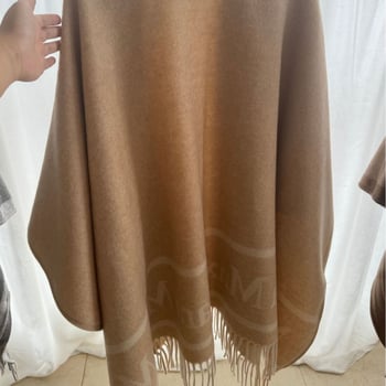 Naiste villane ruuduline sall triibudega, warp-knit kudumine, 130 cm laius