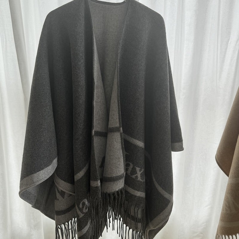 Naiste villane ruuduline sall triibudega, warp-knit kudumine, 130 cm laius