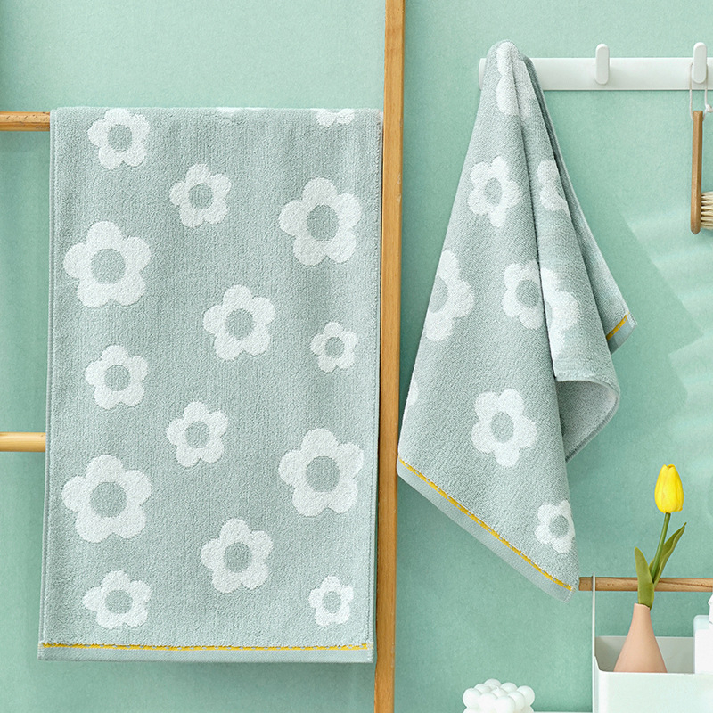 Ručnik za lice od čistog pamuka, AB vlakno, Bee towel, Klasa A, 100–120 g