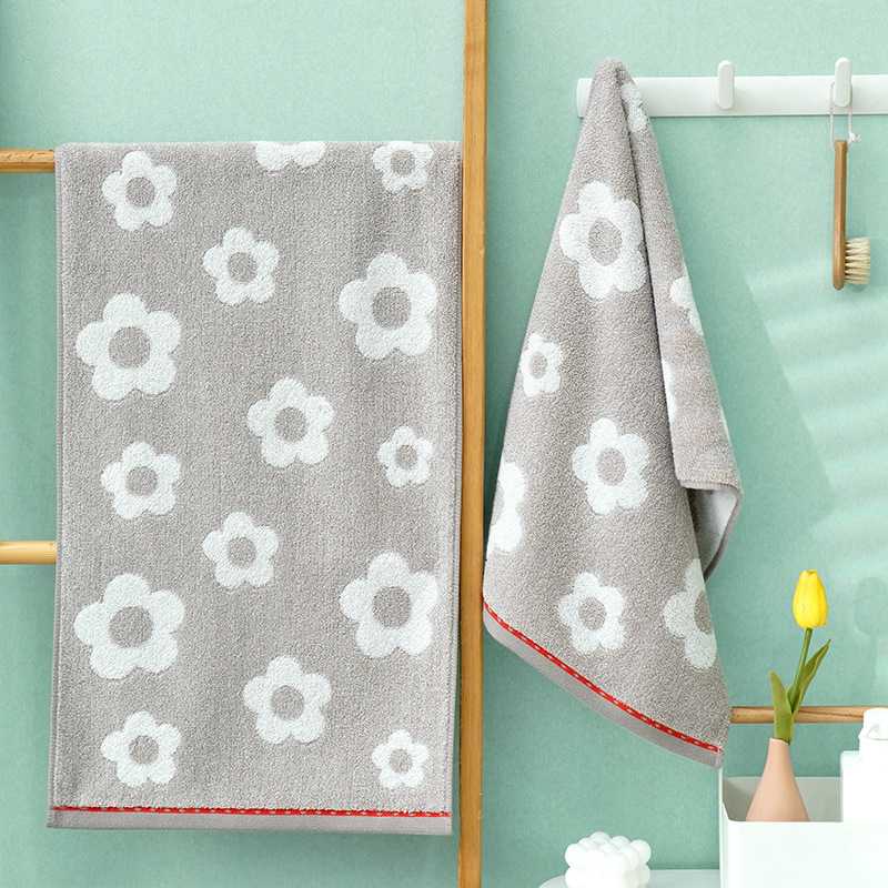 Ručnik za lice od čistog pamuka, AB vlakno, Bee towel, Klasa A, 100–120 g