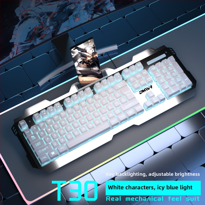 Drôtový herný set: klávesnica s 104 klávesami, myš a headset, USB