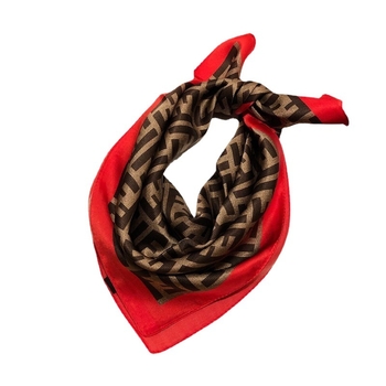 Малък квадратен шал от коприна – коприна от тутов шелкопряд, тъкане Warp knitting, пролетен сезон